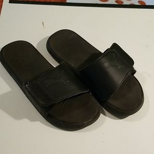 Puma slides all black size 11